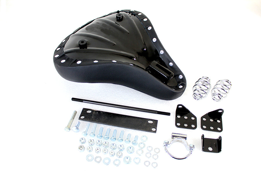 Bates Style Solo Seat Kit for Harley Davidson FL Models (1965-1974)