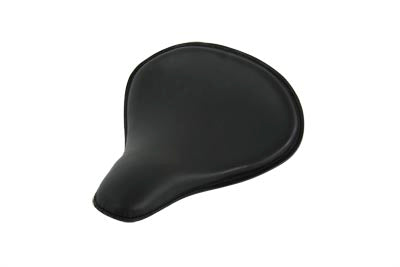 Corbin Gentry Black Leather Velo Racer Solo Seat - 6-5/8 Inch Mount Hole Width