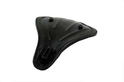 Corbin Gentry Black Leather Velo Racer Solo Seat - 6-5/8 Inch Mount Hole Width