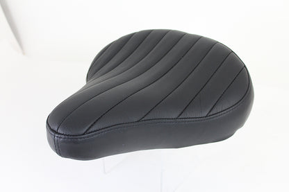 Bates Tuck and Roll Leather Solo Seat with Steel Baseplate - 2 Inch Pad Thickness