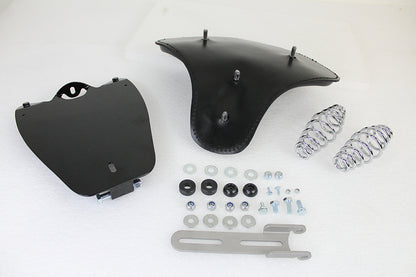 Corbin Gentry Indian Scout Leather Solo Seat Kit Black - Model 47-0195