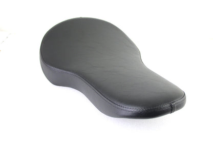 V-Twin Black Naugahyde Thin Profile Buddy Seat for Harley Davidson EL & FL Models