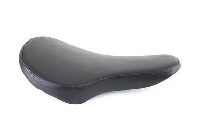 V-Twin Black Naugahyde Thin Profile Buddy Seat for Harley Davidson EL & FL Models