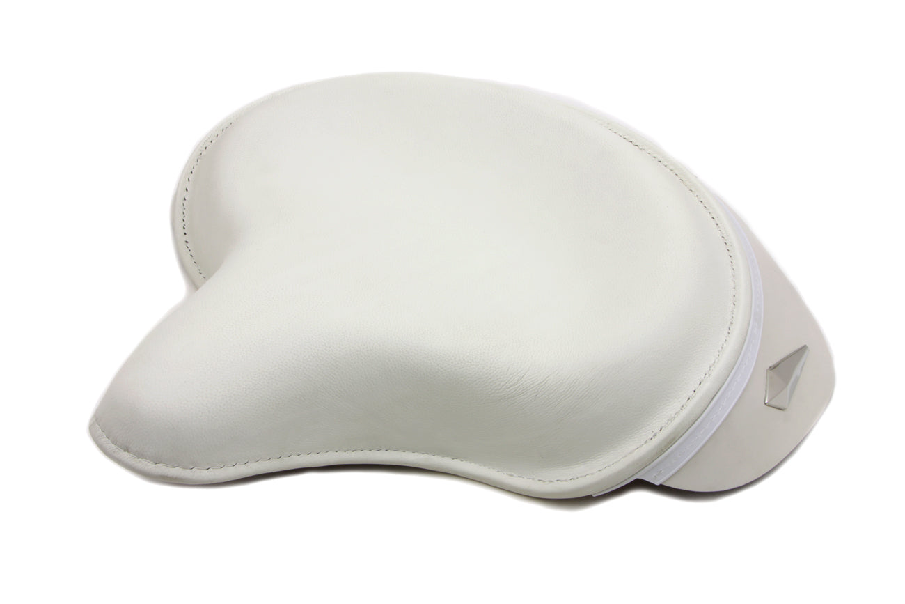 Corbin Gentry 47-0264 White Police Solo Seat for Harley Davidson EL Models