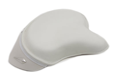 Corbin Gentry 47-0264 White Police Solo Seat for Harley Davidson EL Models