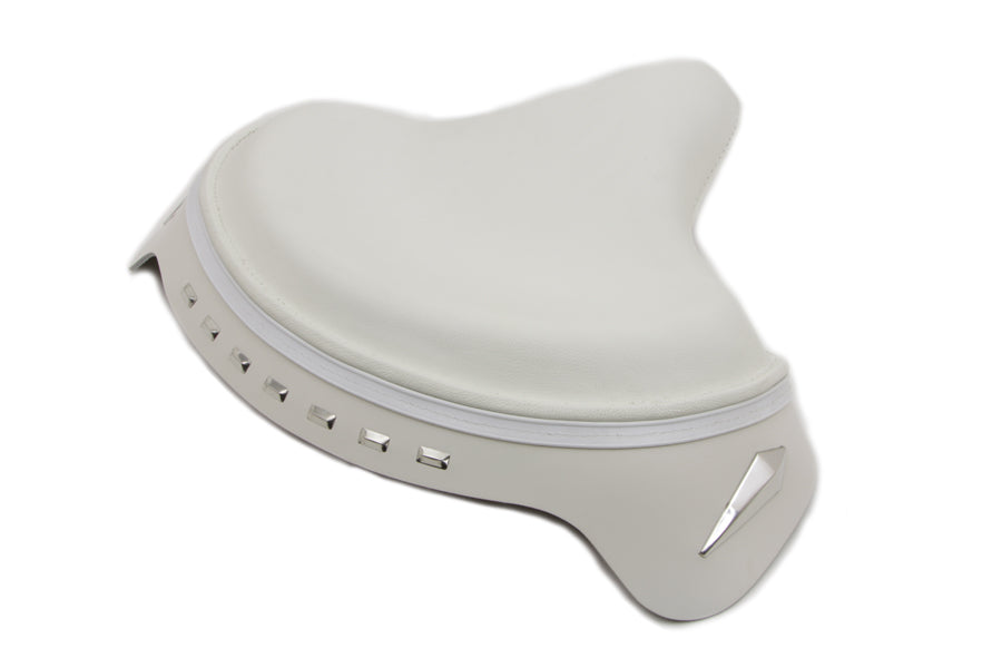 Corbin Gentry 47-0264 White Police Solo Seat for Harley Davidson EL Models