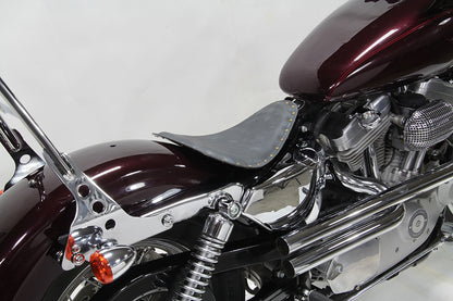 Bates Bobber Solo Seat 65028 for Harley Davidson XL Models