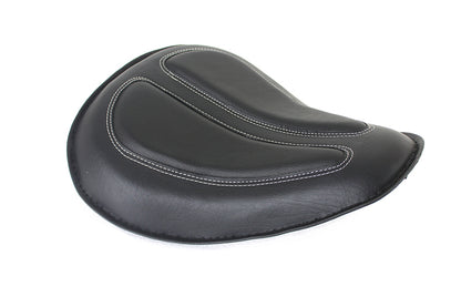 Bates Solo Spring Saddle Black Part 65025 for Harley Davidson XL Models