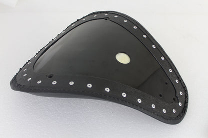 Bates Solo Spring Saddle Black Part 65025 for Harley Davidson XL Models