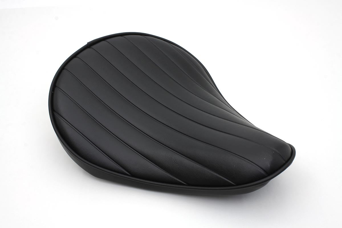 Corbin Gentry 77503T Black Tuck and Roll Small Solo Seat with Center Mounts