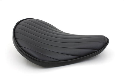 Corbin Gentry 77503T Black Tuck and Roll Small Solo Seat with Center Mounts