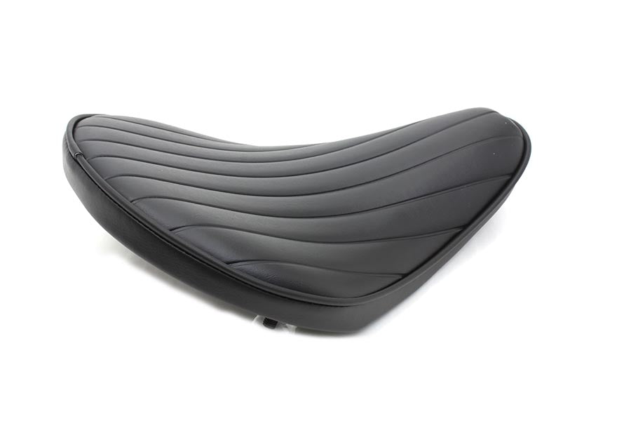 Corbin Gentry 77503T Black Tuck and Roll Small Solo Seat with Center Mounts
