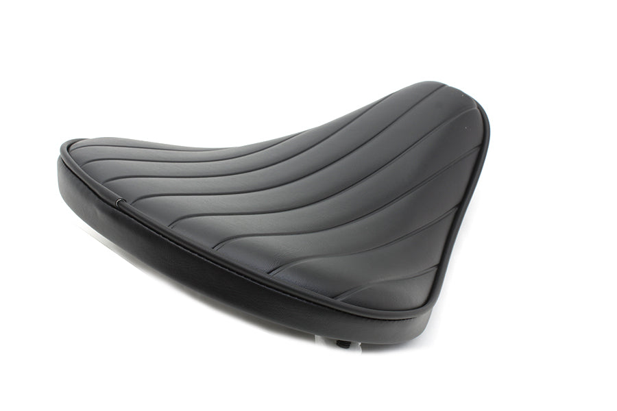 Corbin Gentry 77503T Black Tuck and Roll Small Solo Seat with Center Mounts