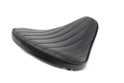 Corbin Gentry 77503T Black Tuck and Roll Small Solo Seat with Center Mounts