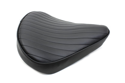 Bates Part 77160T Black Tuck and Roll Solo Seat - 14-Inch Width