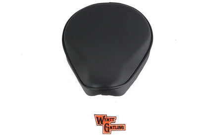 Corbin Gentry Black Vinyl Solo Seat with Mount Kit and Nose T Bracket - Part #78498