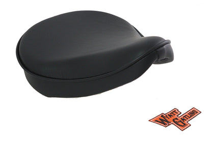 Corbin Gentry Black Vinyl Solo Seat with Mount Kit and Nose T Bracket - Part #78498