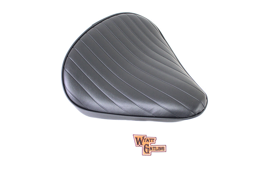 Bates Part 78482T Black Tuck and Roll Solo Seat Large with Mount Kit Compatibility