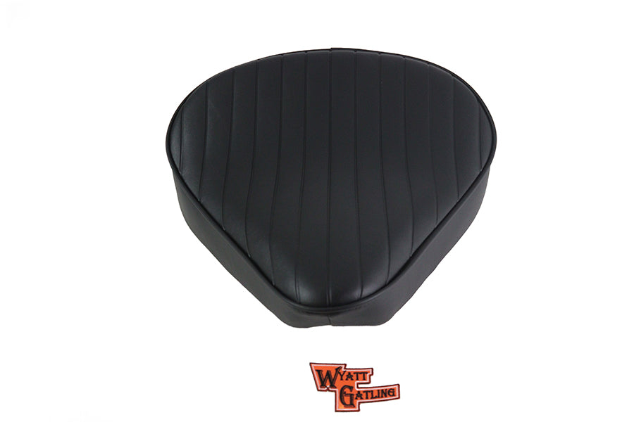 Wyatt Gatling 78500T Black Tuck and Roll Solo Seat - Large