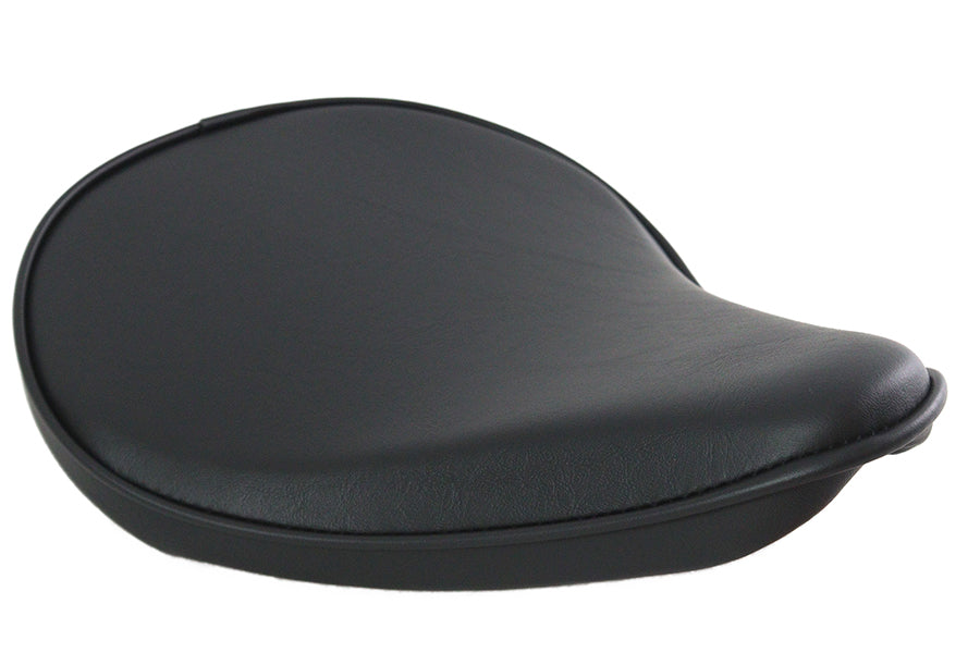 Bates Black Vinyl Solo Seat with Mounting Kit and Nose T Bracket Part #78501