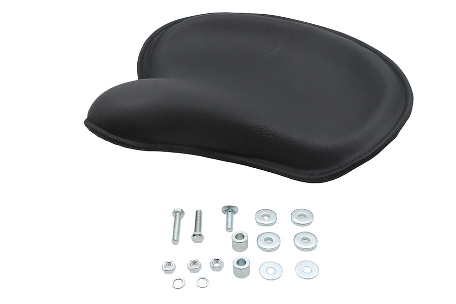 Corbin Gentry Replica Black Leather Solo Seat for Harley Davidson (Part 47-0431)
