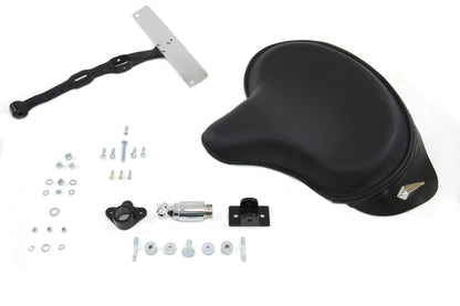 Corbin Gentry Black Police Solo Seat Kit for Harley Davidson FXST (1984-1993)
