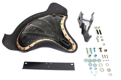 Corbin Gentry Black Police Solo Seat Kit for 2000-2009 Harley-Davidson FLST