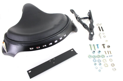 Corbin Gentry Black Police Solo Seat Kit for 2000-2009 Harley-Davidson FLST