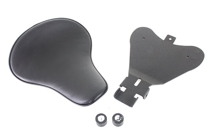 Bates Smooth Leather Solo Seat for Harley Davidson XL (1983-1992)