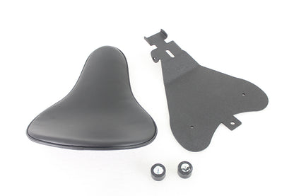 Bates Smooth Leather Solo Seat for Harley Davidson XL (1983-1992)
