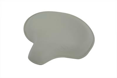 Corbin Gentry White Leather Deluxe Solo Seat for Harley Davidson EL and FL Models