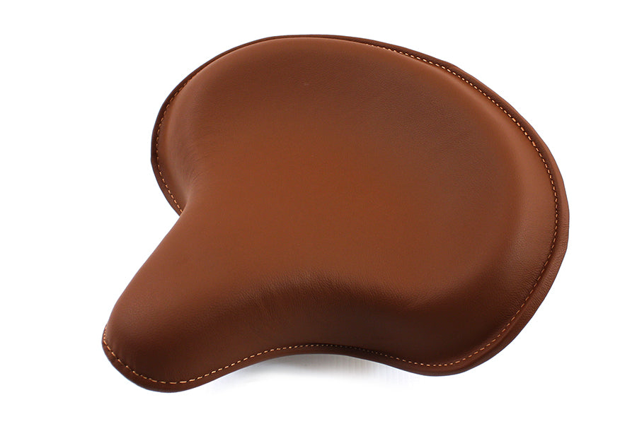 Corbin Gentry Brown Leather Deluxe Solo Seat for Harley Davidson (Part #47-0516)
