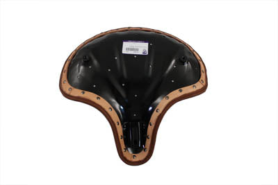 Corbin Gentry Brown Leather Deluxe Solo Seat for Harley Davidson (Part #47-0516)