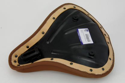 Corbin Gentry Brown Leather Replica Solo Seat (Part #47-0517)
