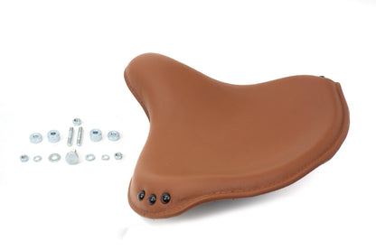 Corbin Gentry 0318101 Replica Brown Leather Army Solo Seat for Harley Davidson EL and FL Models