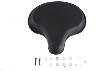 Corbin Gentry Replica Black Leather Deluxe Solo Seat for Harley Davidson EL and FL Models