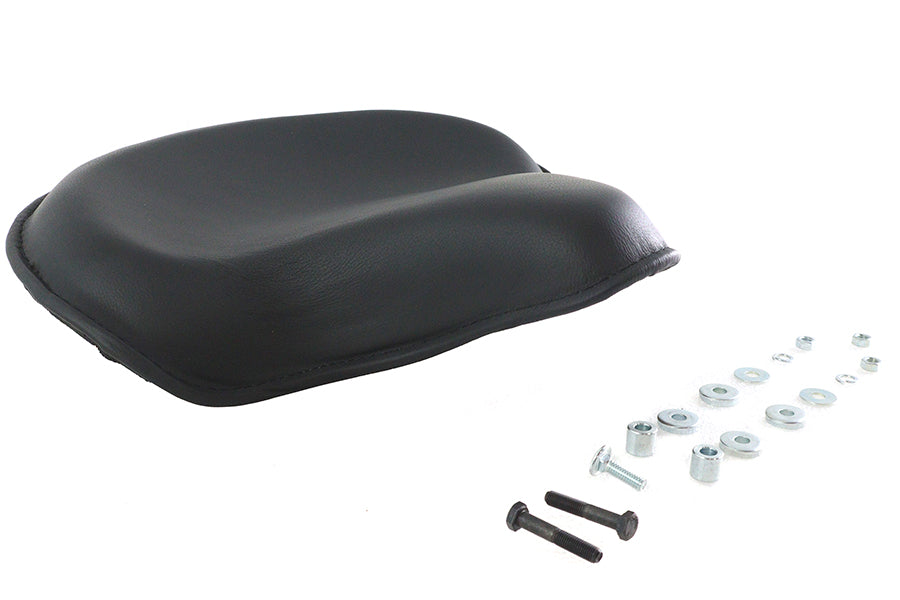 Corbin Gentry Replica Black Leather Deluxe Solo Seat for Harley Davidson EL and FL Models