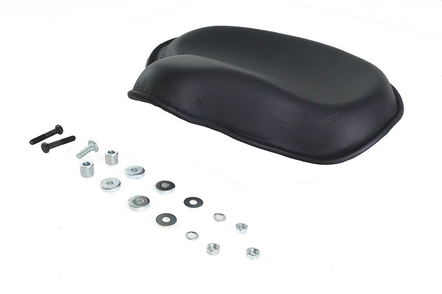 Corbin Gentry Replica Black Leather Deluxe Solo Seat for Harley Davidson EL and FL Models