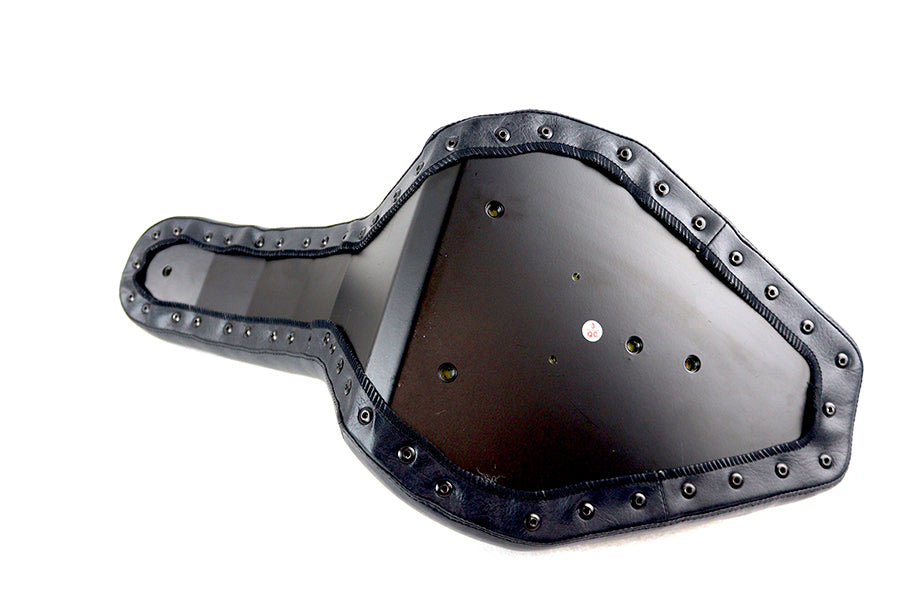 Corbin Gentry Spoon Rigid Seat with Black Naugahyde Cover for Motorcycle Applications