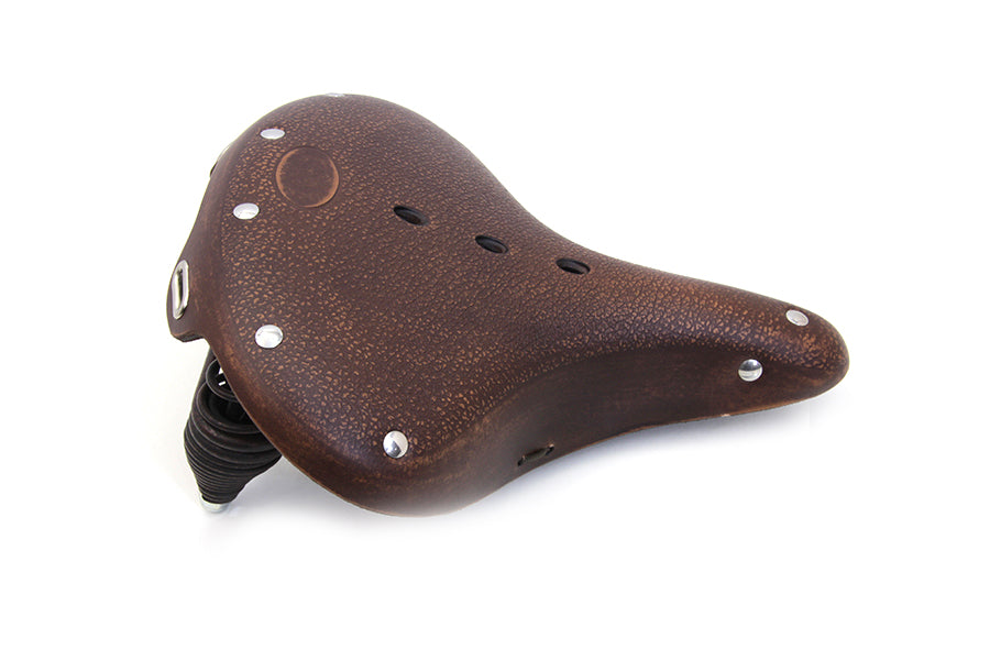 Corbin Gentry 65053A Troxel Replica Bicycle Seat in Dark Brown