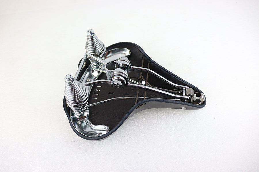 Corbin Gentry Double Steel Saddle Solo Seat in Black - Part #65053