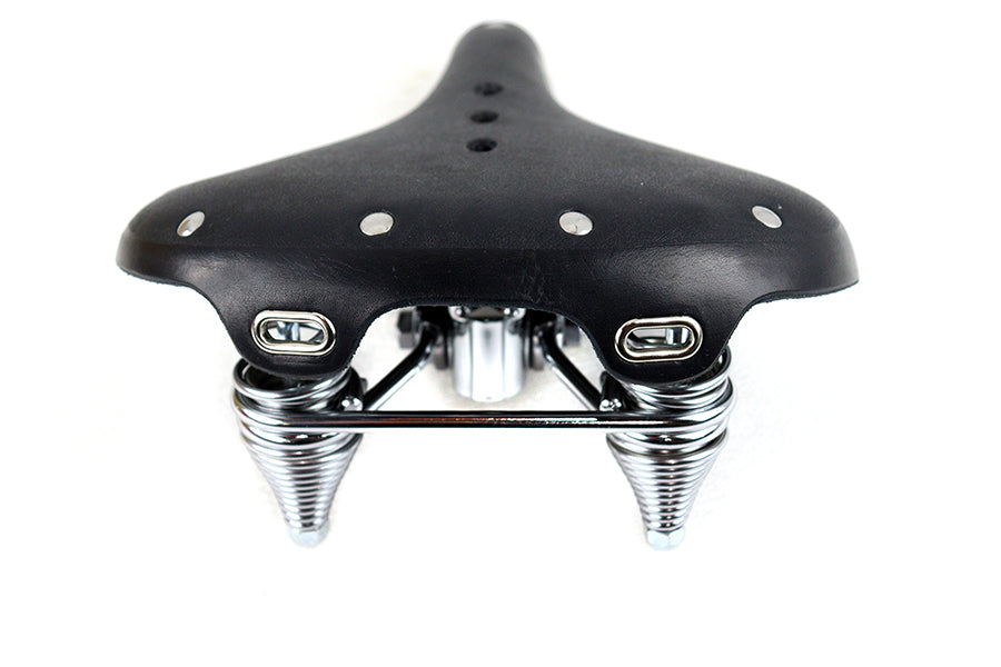 Corbin Gentry Double Steel Saddle Solo Seat in Black - Part #65053