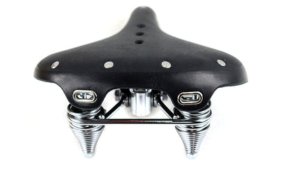 Corbin Gentry Double Steel Saddle Solo Seat in Black - Part #65053