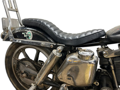 Corbin Gentry Banana Seat Black for Harley Davidson XL (1957-1966) - 24 Inch Length