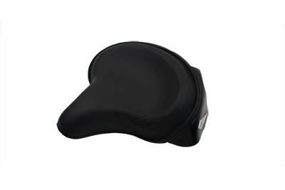 Corbin Gentry Police Black Solo Seat with Spears for Harley Davidson EL and FL Models