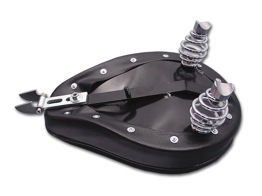 Corbin Gentry Solo Seat with Mount Kit - 1.5-Inch Vinyl Cushion and Steel Baseplate