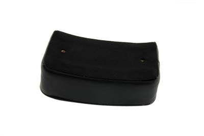 Corbin Gentry Smooth Vinyl Rear Seat Pillion Pad - 2 Inch Thickness
