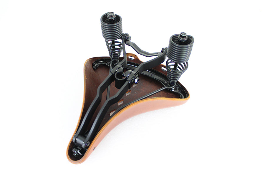 Corbin Gentry Replica Troxel Solo Saddle Formed Leather Honey Brown for Harley Davidson F (1914-1917)