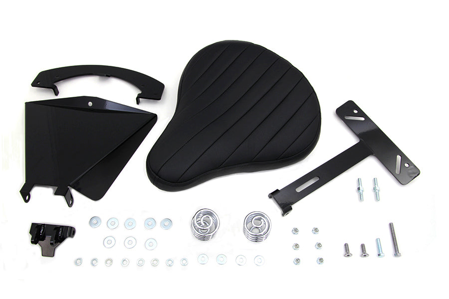 Bates Leather Solo Seat Kit for Harley Davidson XL Models