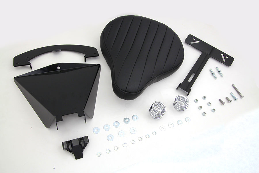 Bates Leather Solo Seat Kit for Harley Davidson XL Models